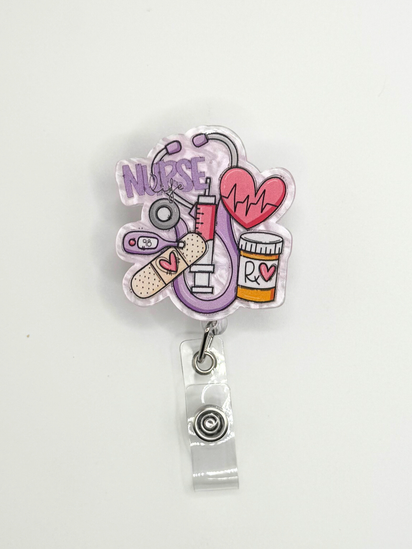 Nurse Life Badge Reel