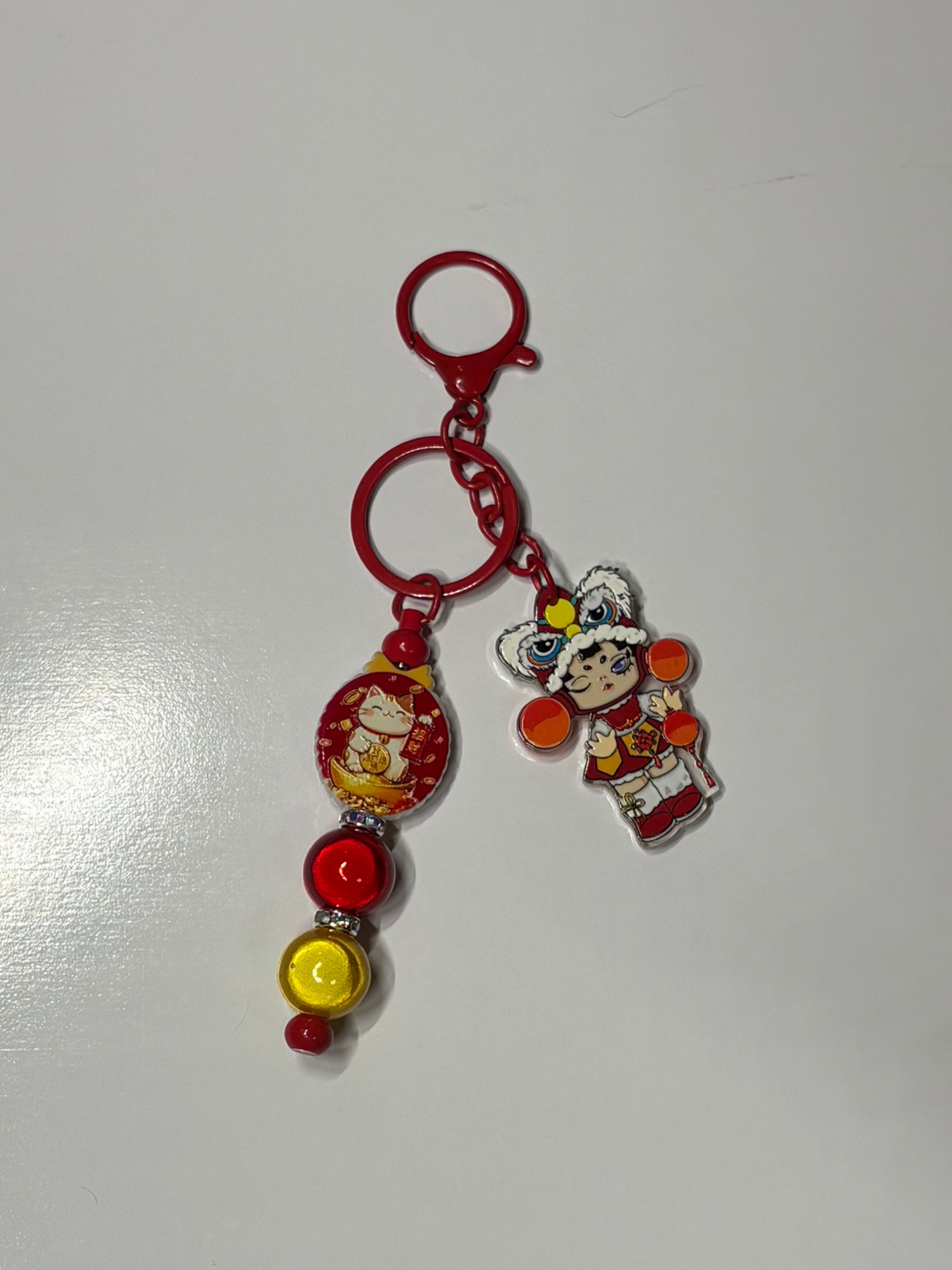 #5 Nationality Keychain