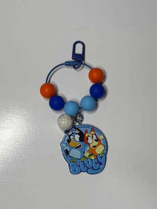 #1 Bluey Keychain