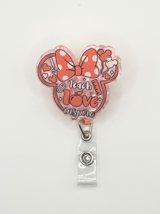 Teach Love Inspire Badge Reel