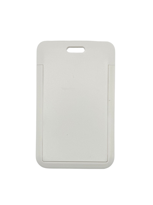 White ID Holder