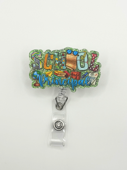 School Principal Badge Reel