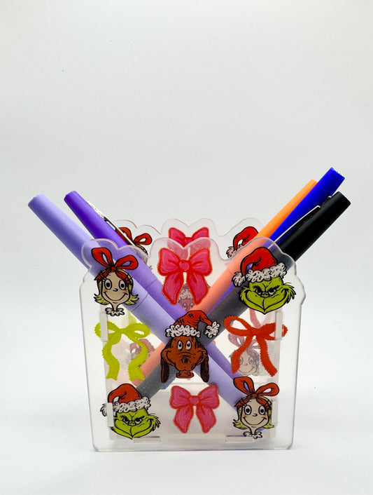 Grinch Friends Pen Holders