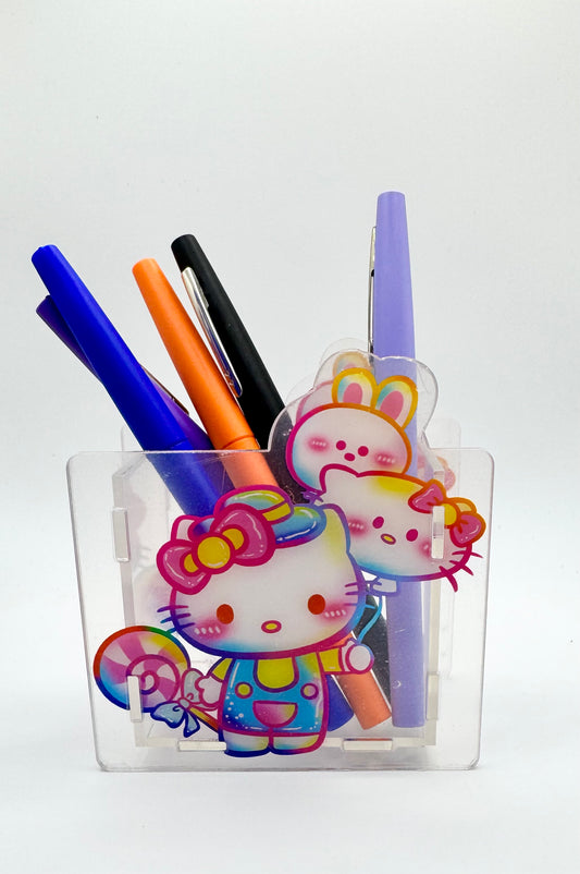 HK with Balloons Pen Holder