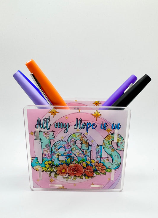 Jesus Pen Holder
