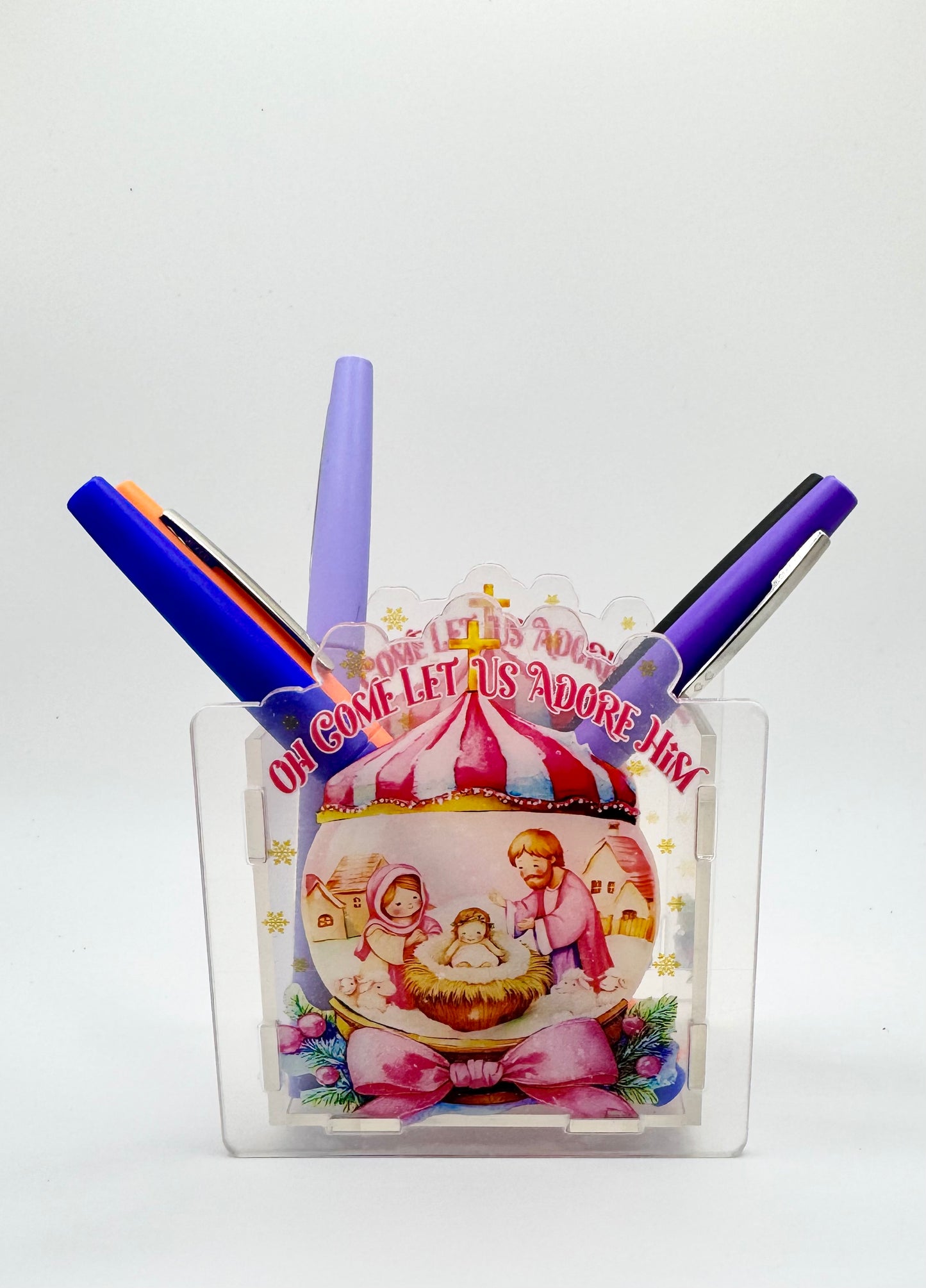 Baby Jesus Pen Holder