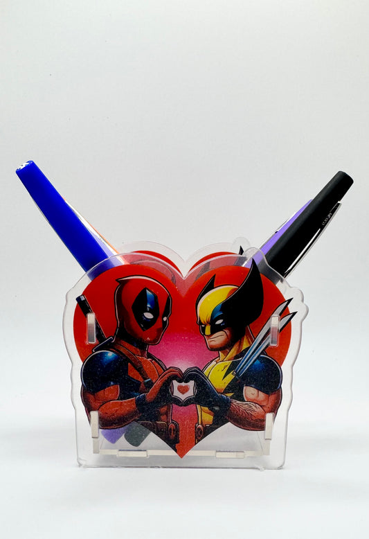 Deadpool & Wolverine Pen Holder