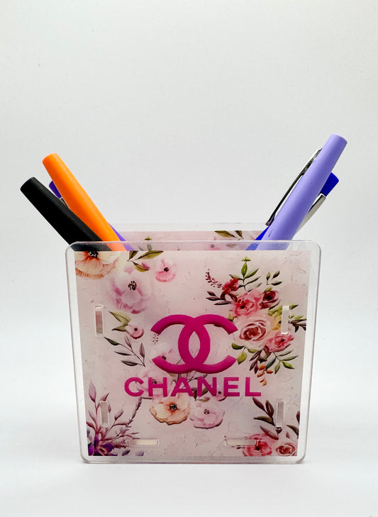 CC Flowers Pen Holder