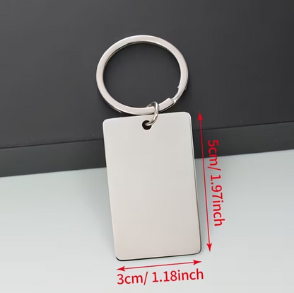 Name Engraved Keychain
